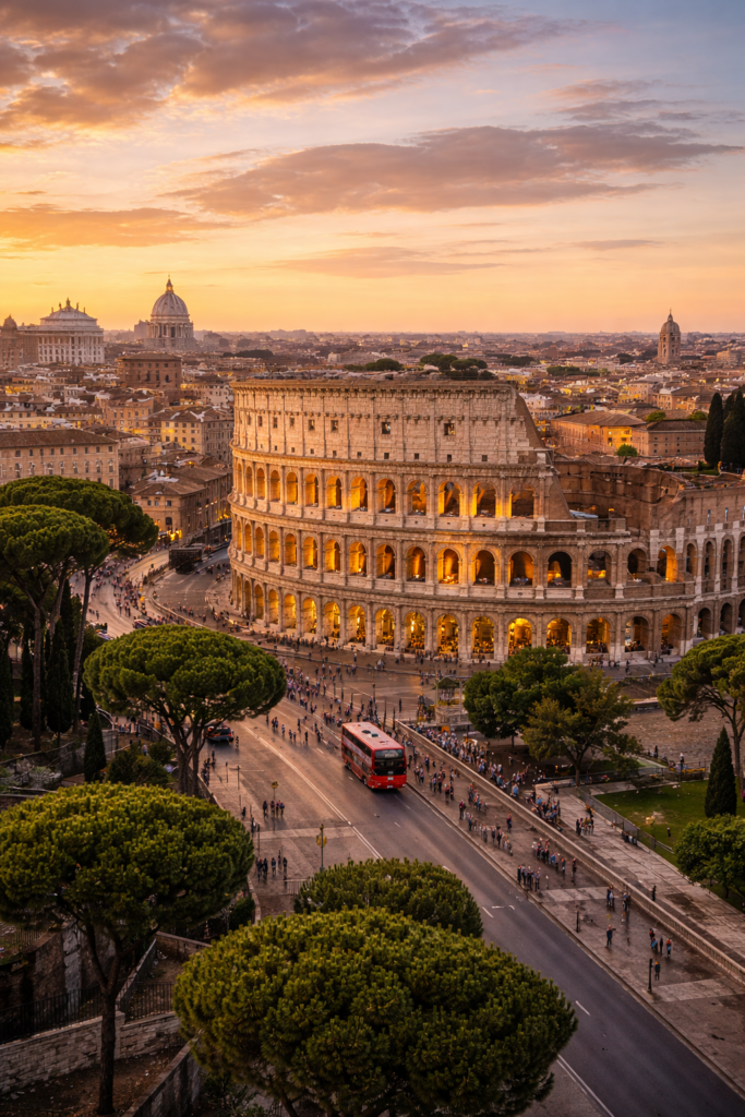 Rome hop-on hop-off bus tours